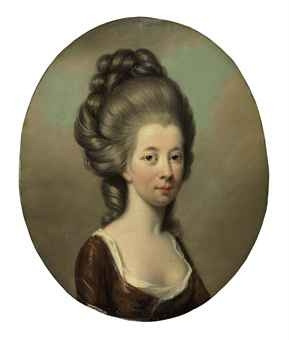 Portrait de Emilia Olivia Usher (ca 1750 - 1798)