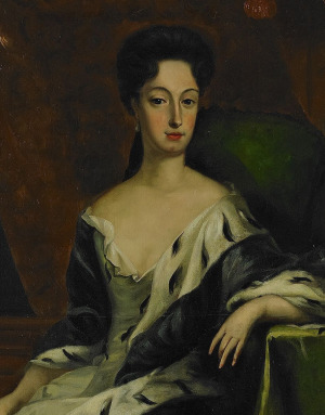 Portrait de Hedwig Sophia von Wittelsbach (1681 - 1708)