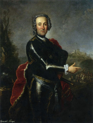 Portrait de Heinrich August de La Motte-Fouqué (1698 - 1774)