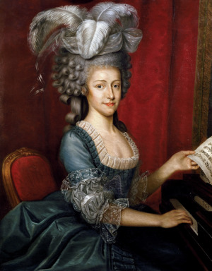 Portrait de Marie Theresia von Habsburg-Lothringen (1767 - 1827)