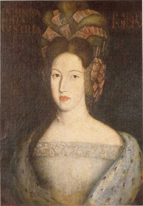 Portrait de Maria Sofia Isabel von Pfalz-Neuburg (1666 - 1699)