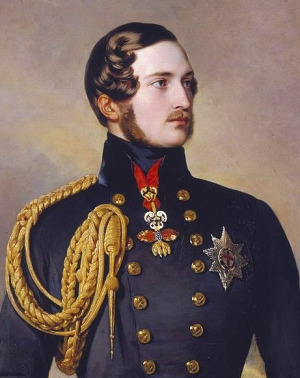 Portrait de Albrecht von Sachsen-Coburg und Gotha (1819 - 1861)