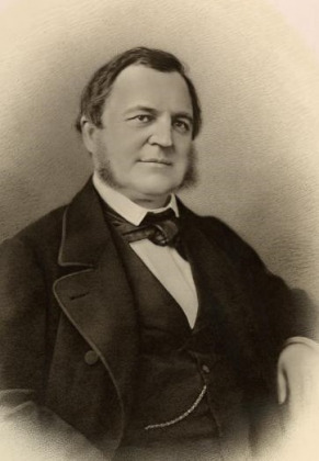 Portrait of Charles Mertzdorff (1818 - 1883)