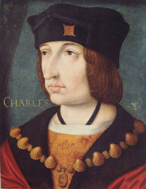 Portrait de Charles VIII de France (1470 - 1498)