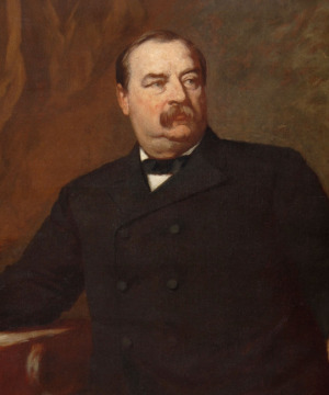 Portrait de Grover Cleveland (1837 - 1908)
