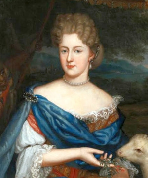 Portrait de Marie Charlotte Sobieska (1697 - 1740)