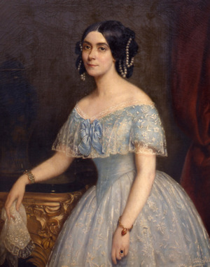 Portrait de Emma Mary MacKinnon (1811 - 1891)