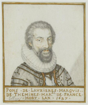 Portrait de Pons de Lauzières (1554 - 1627)