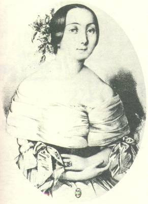 Portrait de Ida Ferrier (1811 - 1859)