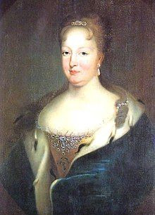 Portrait de Christine von Hessen-Homburg (1653 - 1722)
