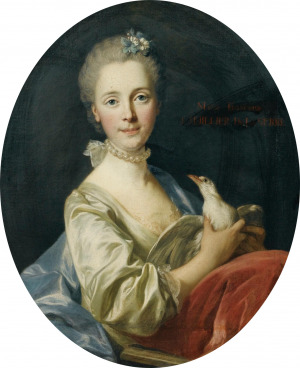 Portrait de Marie Françoise Lhuillier de La Serre (ca 1731 - 1783)