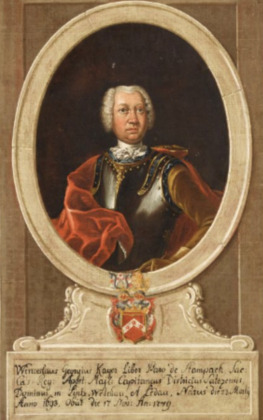 Portrait de Wenzel Georg Kager von Stampach (1693 - 1749)