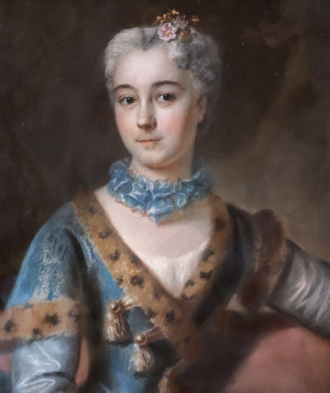 Portrait de Anne Renée de Frémont d'Auneuil (1712 - 1801)
