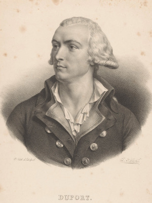 Portrait de Adrien Duport (1759 - 1798)