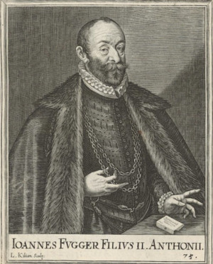 Portrait de Hans Fugger von Glött (1531 - 1598)