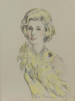 Portrait de Jeanne-Marie de Villiers du Terrage (1921 - 2004)