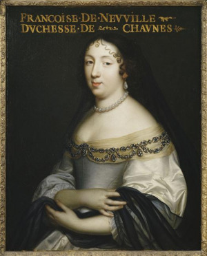 Portrait de Françoise de Neufville de Villeroy (1625 - 1701)