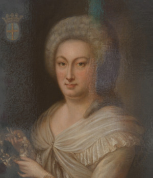 Portrait de Eugénie de Salmier (1674 - 1715)