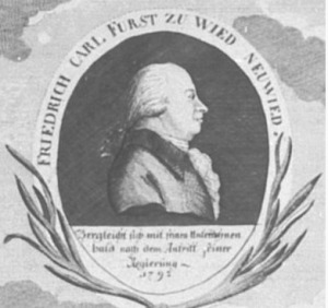 Portrait de Friedrich Karl zu Wied-Neuwied (1741 - 1809)