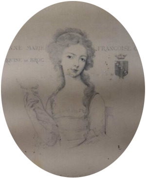 Portrait de Anne Marie Françoise Chevalier (1776 - 1852)