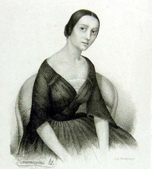 Portrait de Laura Bon (1825 - 1904)