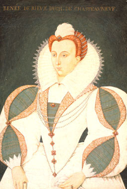 Portrait de La Belle Châteauneuf (ca 1550 - ap 1586)