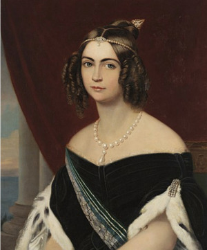Portrait de Amélie de Beauharnais (1812 - 1873)