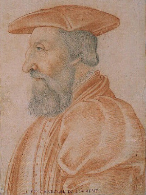 Portrait de le cardinal de Lorraine (1498 - 1550)