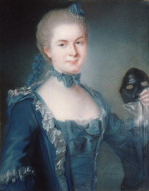 Portrait de Hélène Geneviève Dechesnay Desprez (ca 1735 - 1761)
