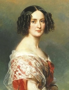 Portrait of Émilie Pellapra (1806 - 1871)