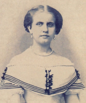 Portrait de Leopoldina de Bragança (1847 - 1871)
