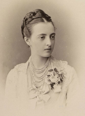Portrait de Anastasia Romanov-Holstein-Gottorp (1860 - 1922)