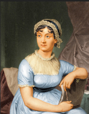 Portrait de Jane Austen (1775 - 1817)