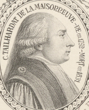 Portrait de Constantin Tailhardat de La Maisonneuve (1752 - 1831)