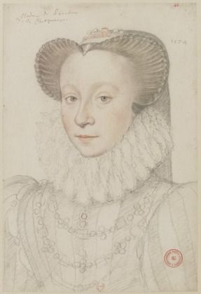 Portrait de Diane de Vivonne (1546 - 1592)