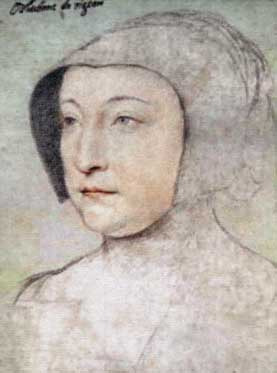 Portrait de Louise de Polignac ( - 1543)