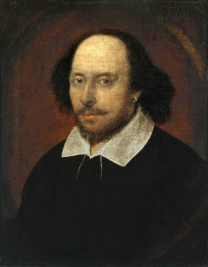 Portrait de William Shakespeare (1564 - 1616)