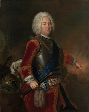 Portrait de Johann Adolf II von Sachsen-Weissenfels (1685 - 1746)
