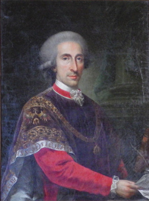 Portrait de Carlo Francesco Albani (1749 - 1817)