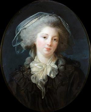 Portrait de Charlotte Françoise Flieger ( - 1851)