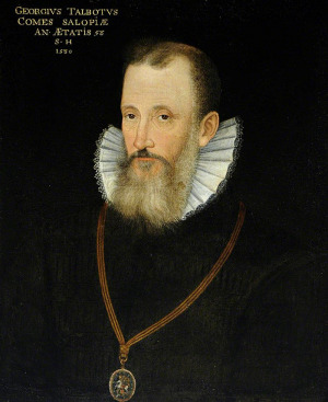 Portrait de Gilbert Talbot ( - 1590)