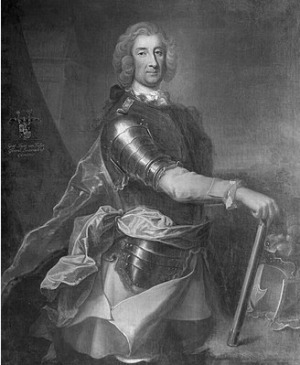 Portrait de Hans von Fersen (1683 - 1736)