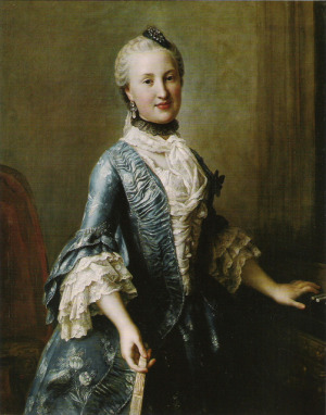 Portrait de Élisabeth von Sachsen (1736 - 1818)