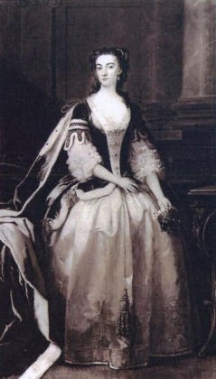 Portrait de Melusina von der Schulenburg (1693 - 1778)