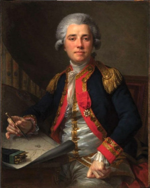 Portrait de Jean François de Galaup de La Pérouse (1741 - 1788)