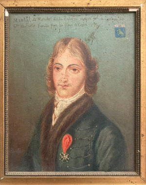 Portrait de Martial de Mandat (1770 - 1798)
