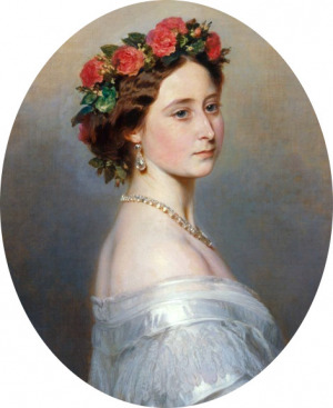 Portrait de Alice von Sachsen-Coburg und Gotha (1843 - 1878)