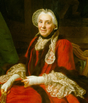 Portrait de Jeanne Marie Dumont ( - 1776)