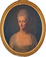 Portrait de Anna Josepha Antonia von Königsfeld (1744 - )