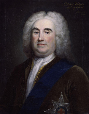 Portrait de Robert Walpole (1676 - 1745)